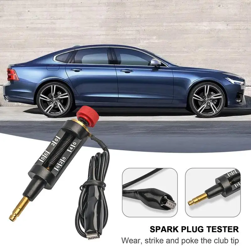 Spark Plug Tester Adjustable Ignition System Coil Test Coil-on Plug For Automotive Car Lawnmower Internal External Small Engine