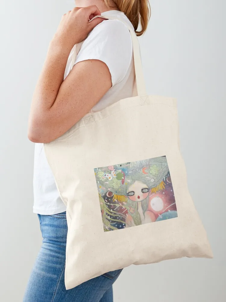 

Aya Takano hair Tote Bag tote bag men Lady bags shopper bag women canvas Women's