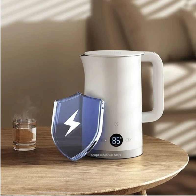 جديد Xiaomi Mijia غلاية كهربائية بدرجة حرارة ثابتة 3 المنزل التلقائي انقطاع التيار الكهربائي 316L الفولاذ المقاوم للصدأ 1800 واط تسخين سريع 1.7L #6