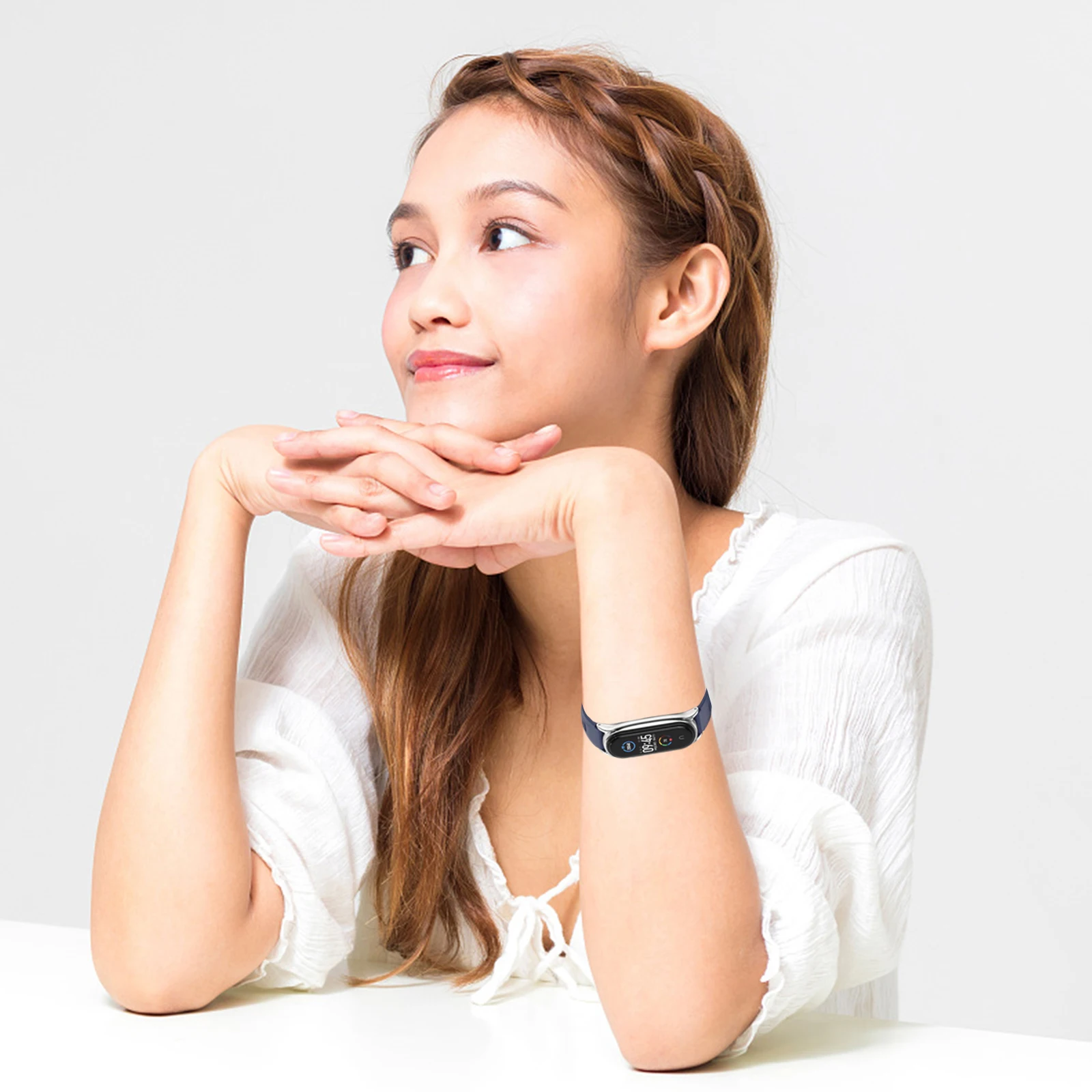 

Millet Bracelet Strap Watch Band Smart Wrist for Watchband Replacement Wristband Fit TPU