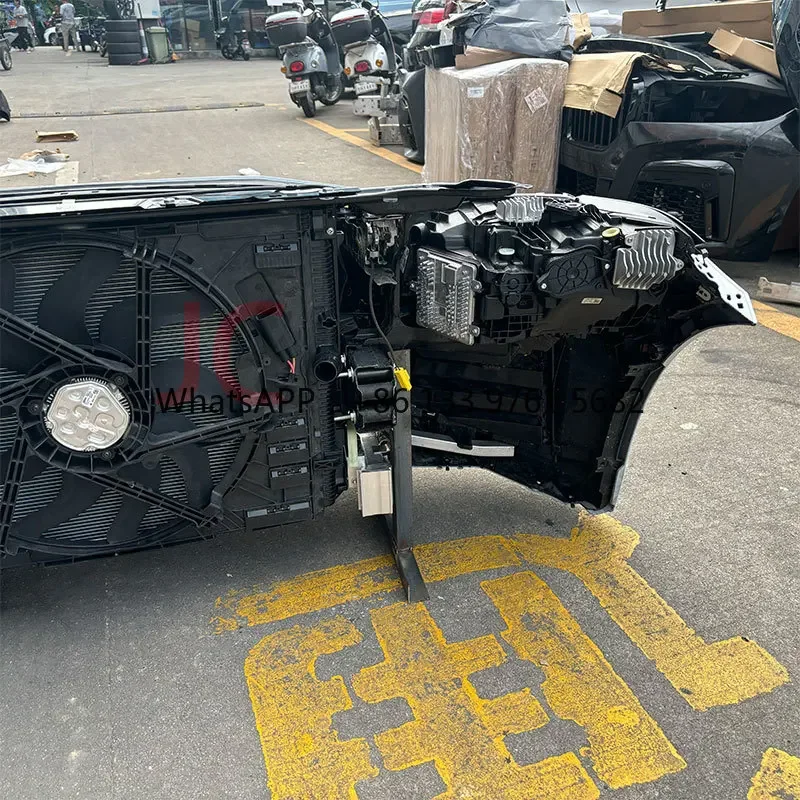 4-Series G26 High Quality Front Bumper Assembly with Radiator Fan Kit & Front Lights Car Bumper Front Kit