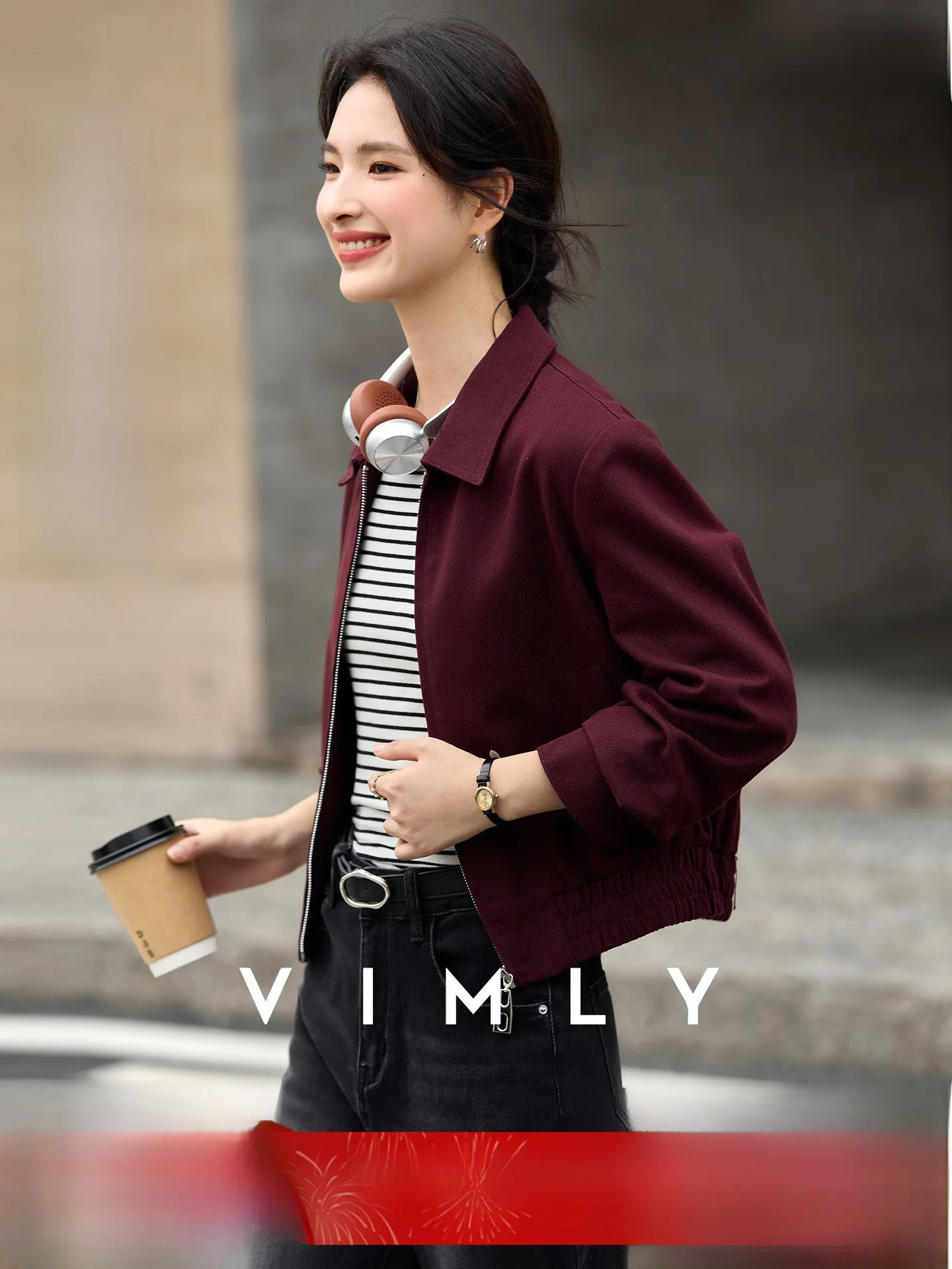 

ort Collared Jaet Women's Cotton Linen Blend Zipper Top Spor Sle Casual Pure Color Stand Fit Long Sve Coat