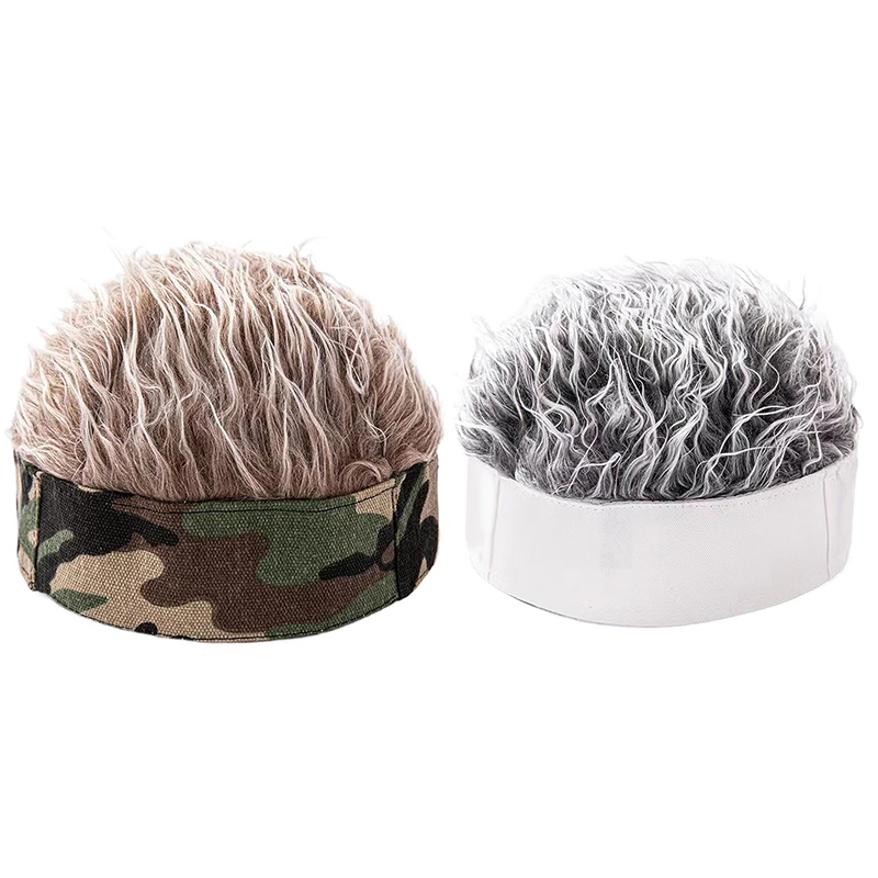 Mode Hip-Hop Perücke Hut koreanische Version Vermieter Hut Retro Mode Mann Frau Hut vielseitig