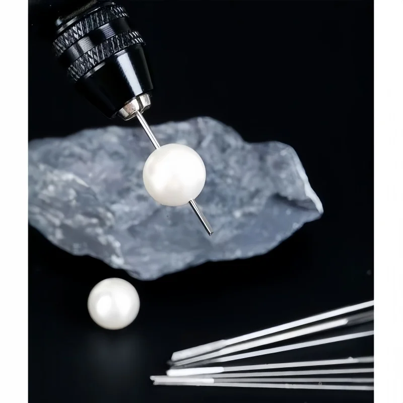 Pearl Drilling Bits - Double-Ended Triangle Drill for Pearl  Hole Drilling & Enlarging (Personalization DIY Handcraft Tool)