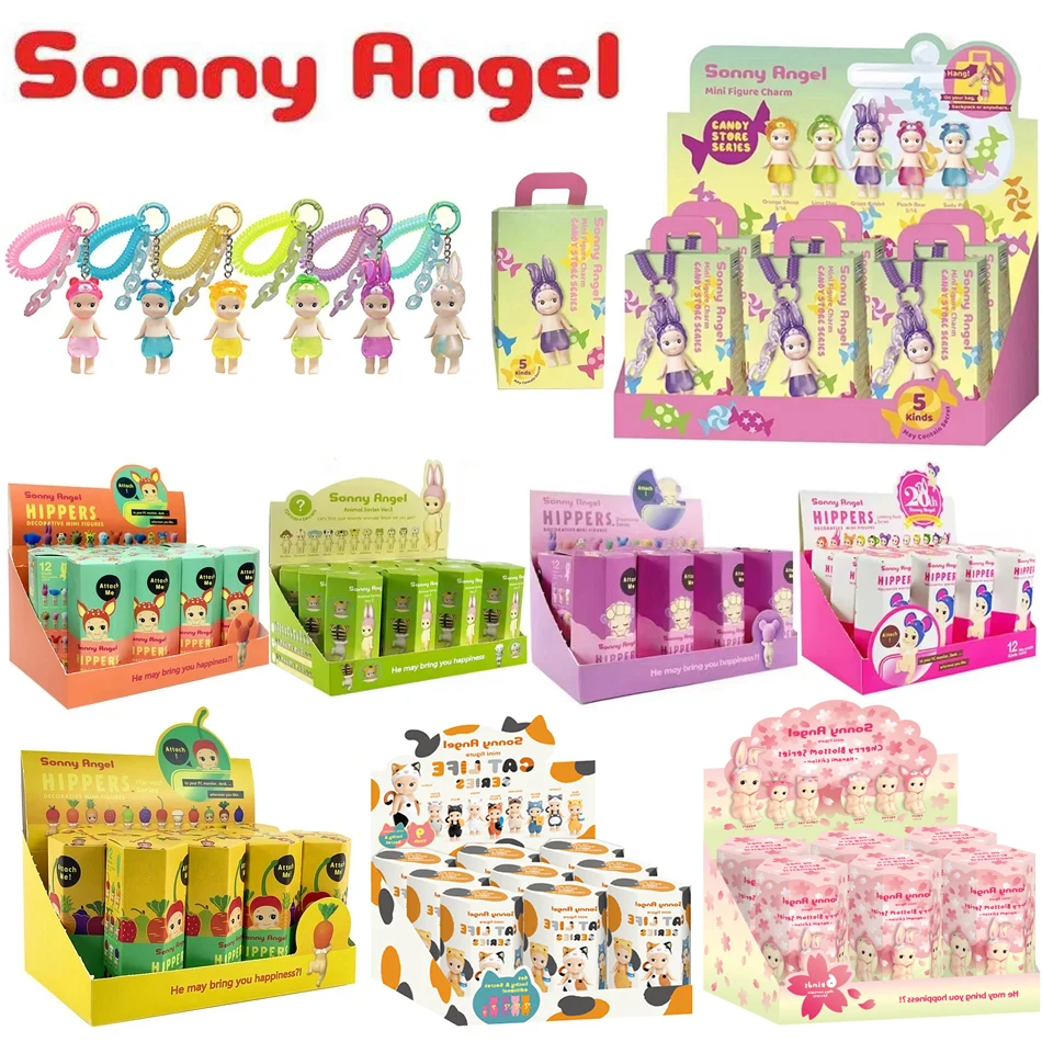 

Mix Sonny Angel Blind Box Hippers Harvest Series Candy Store Series Anime Figures Ornaments Dolls Fans Children Christmas Gift