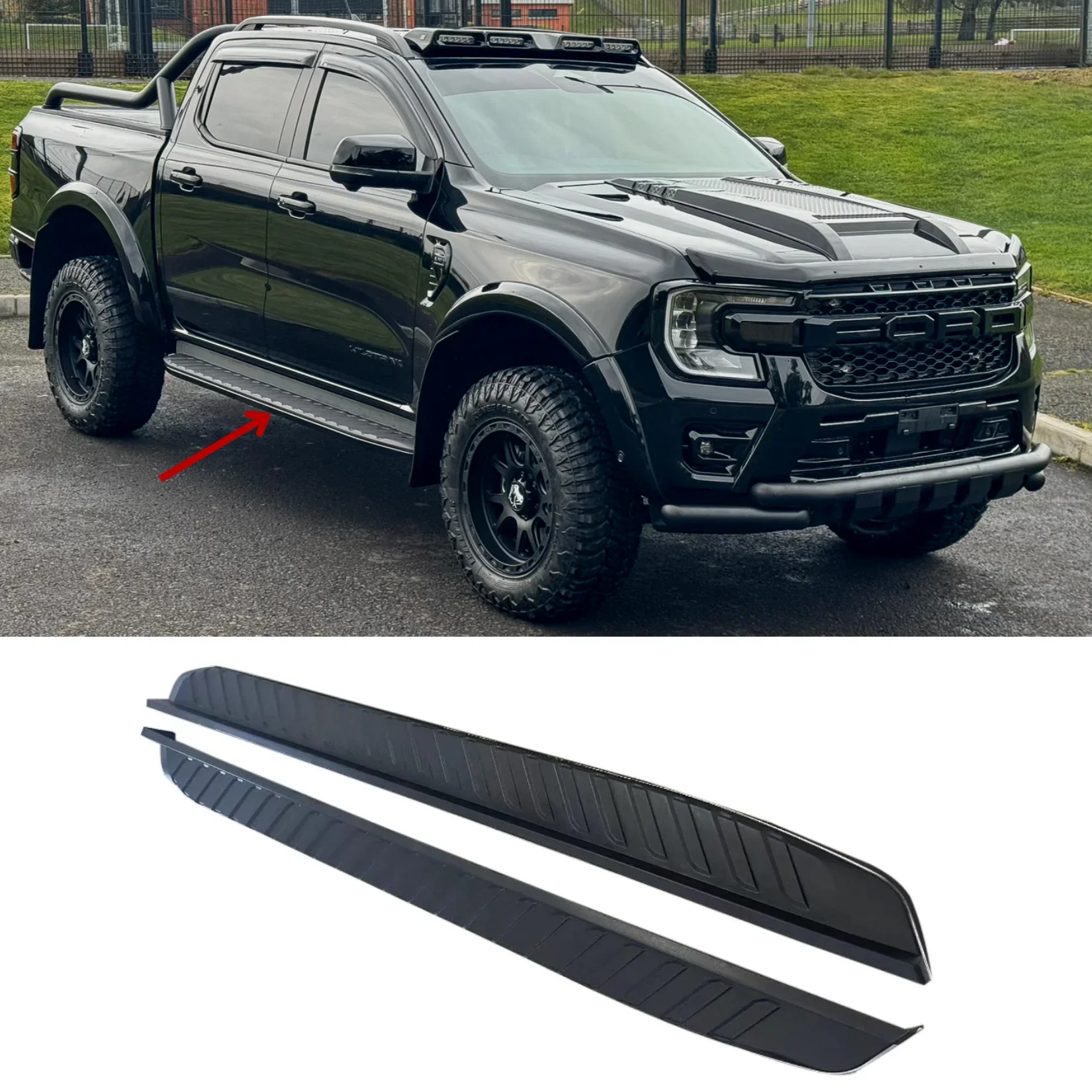 Flying Wing Flying Wing New Design Aftermarkets 4X4 Side Steps Running Board For Navarre  D Max Hilux Revo