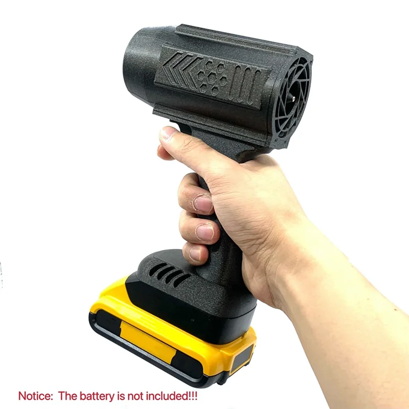 SANQ 50Mm Motor sin escobillas Turbo Jet ventilador XL 1000G empuje lavadora de coche XL ventilador eléctrico para baterías de 18/20V duradero fácil T