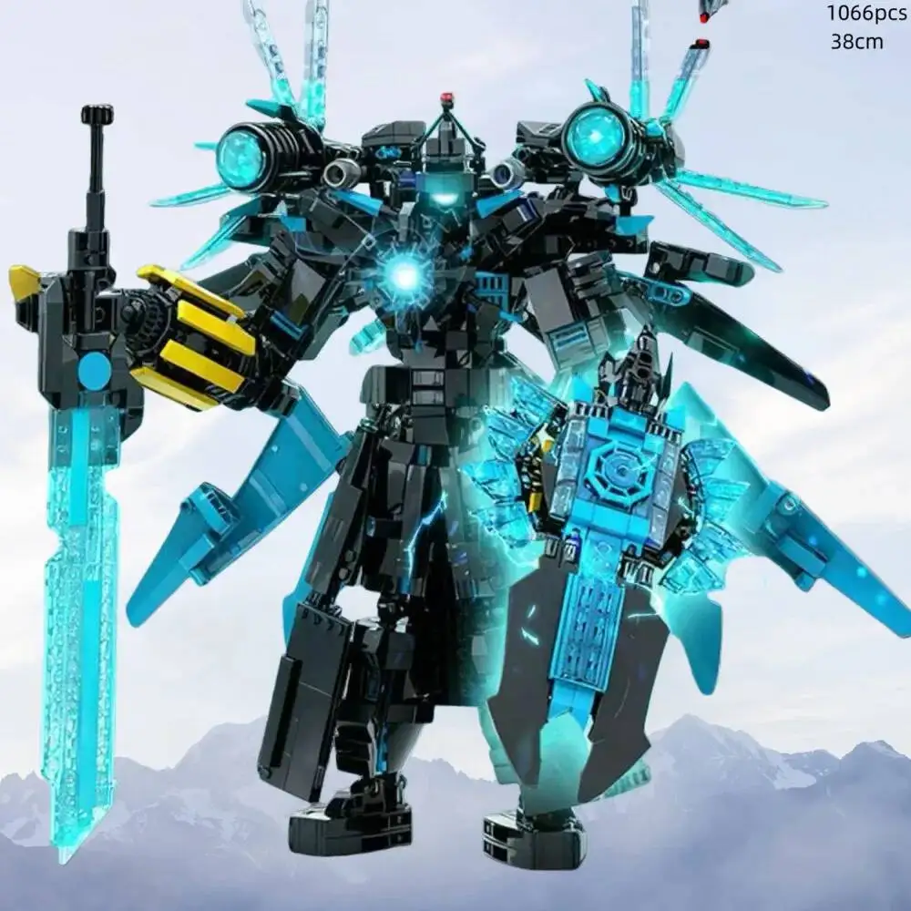 Skibidi Toilettenbausteinspielzeug Kameramann Uhr Mann Sprecher TV Mann Skibidi Toilette Drillman Lautsprecher Mann Titan Clockman