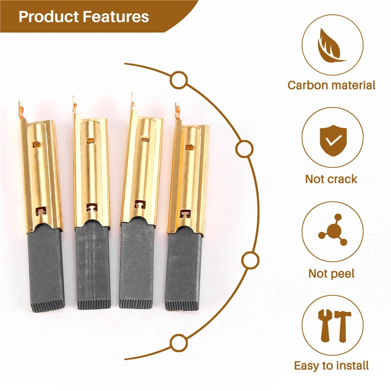 【مشعبية】4 قطعة/المجموعة محرك الغسالة الكربون إدراج فرش L94MF7 لشركة سيمنز