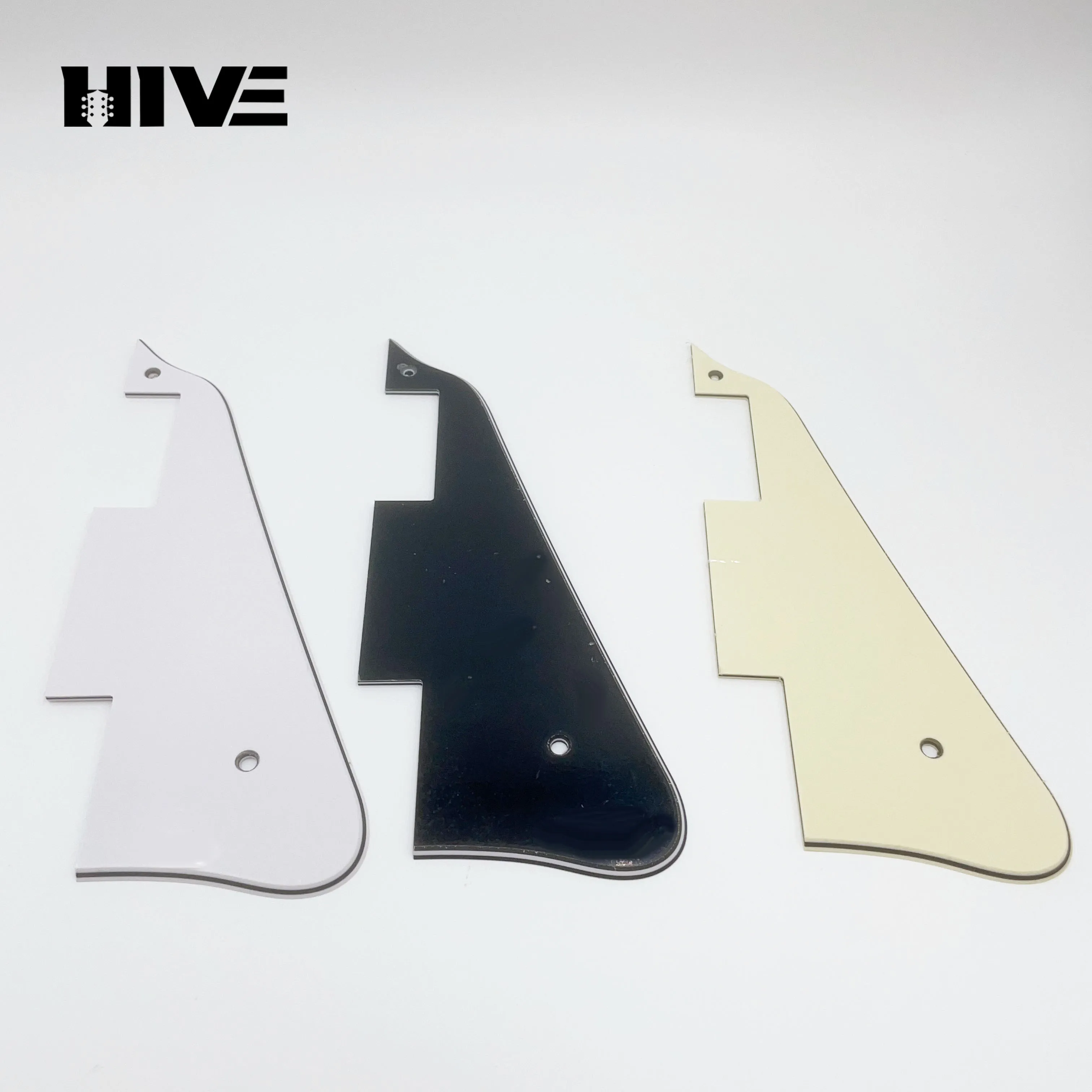 Guitar Pickguard Original Factory Manufacturing Wholesale Pearl Model 3 Layers PVC LP Pickguard Electric Guitar Scratchplate