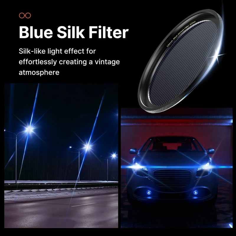 Ulanzi MagFilter 52mm Magnetic Filter Kit for IPHONE Android Smartphone 6 Styles Filters with Storage Case Filter Adapter Ring