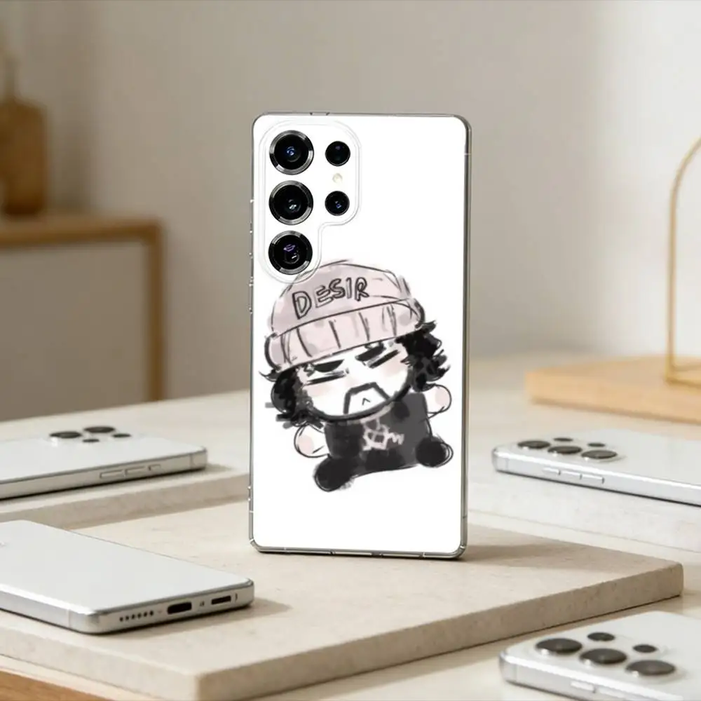 R-Rapper O-Odetari   Phone Case For Samsung S25,S24,S21,S22,S23,S30,Ultra,S20,Plus,Fe,Note,10,9,5G Transparent Cover