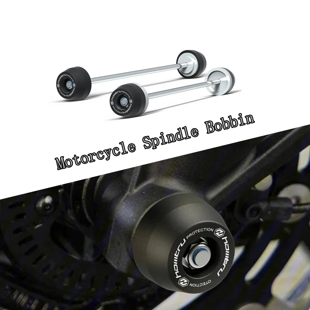 

For Husqvarna Svartpilen 801 2024+ Vitpilen 801 2025+ Wheel Spindle Protection Cover Set