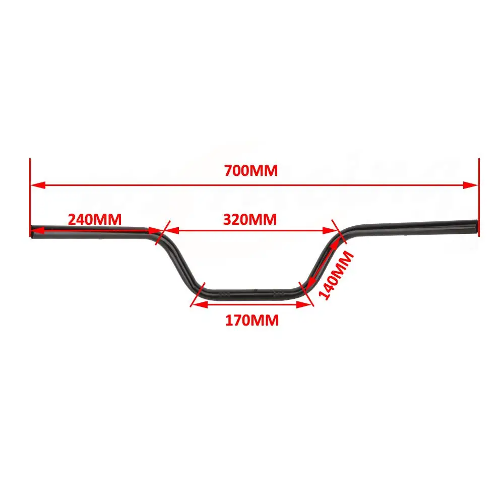 Motorcycle Handlebar 22mm 7/8\