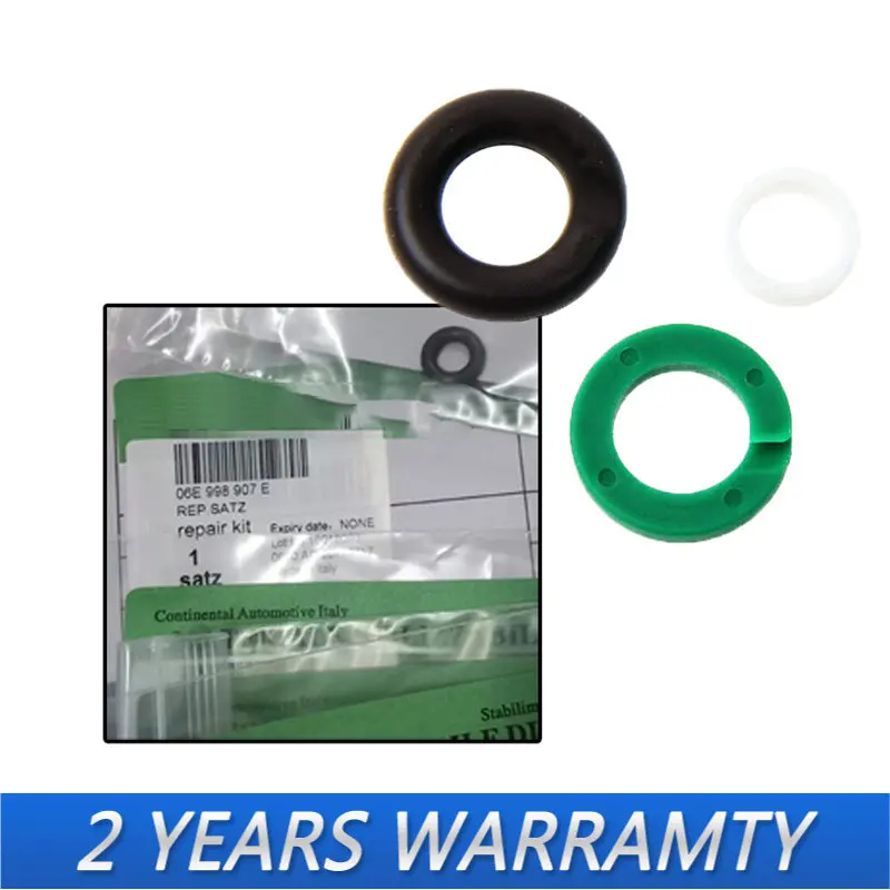 New Fuel Injector Seal Kit For  A6 2006-2009 2011 Q7 2009 2010 A4 2006-2008 For Touareg 06E 998 907 B E D 06E 998 907B 907E 907D