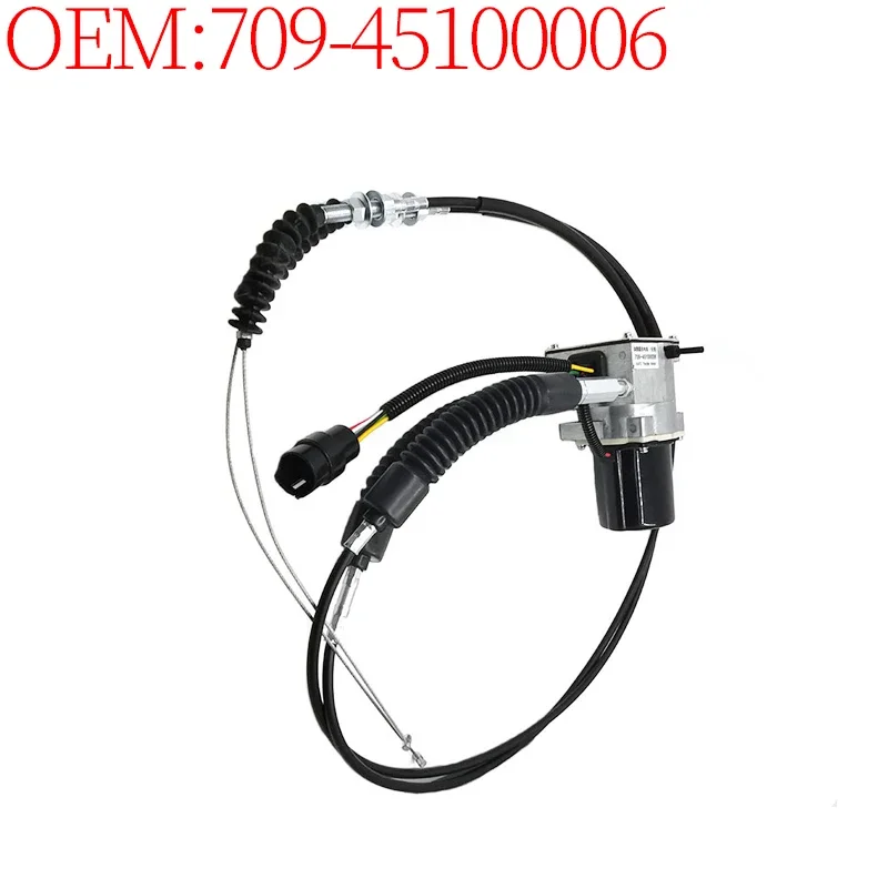 

Excavator Accessories 709-45100006 70945100006 Throttle Motor (Long Line) for Kato HD800-900 HD1250-7 HD1430-2 HD1430-5 Parts