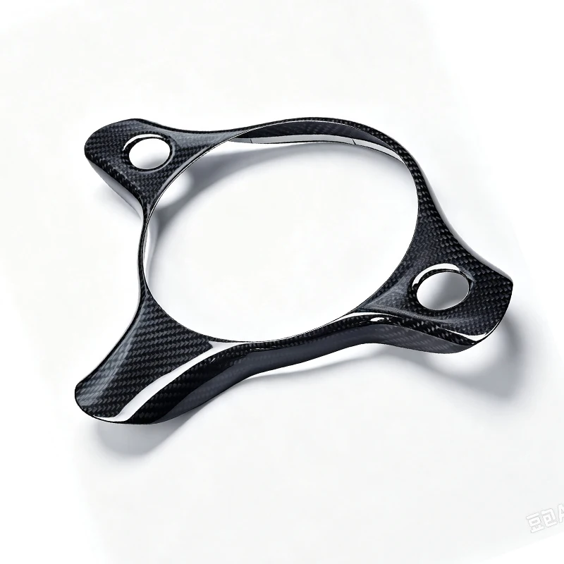 For Alfa Romeo 159 Brera Spider 2004-2023 Real Carbon Fiber Car Steering Wheel Button Cover Trim Car Accessories LHD/RHD