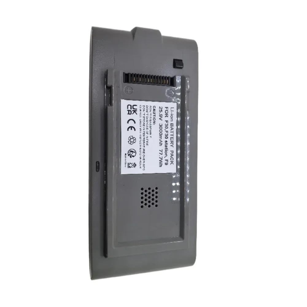 New 3000mAh 29.6V 88.8Wh Li-ion replacement Battery Pack For midea F30 F30 station Vacuum Cleaner