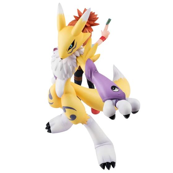 Brand New Genuine Megahouse MH GEM Digimon Adventure 3 Renamon Makino Ruki Action Anime Figures In Stock Gifts Toys