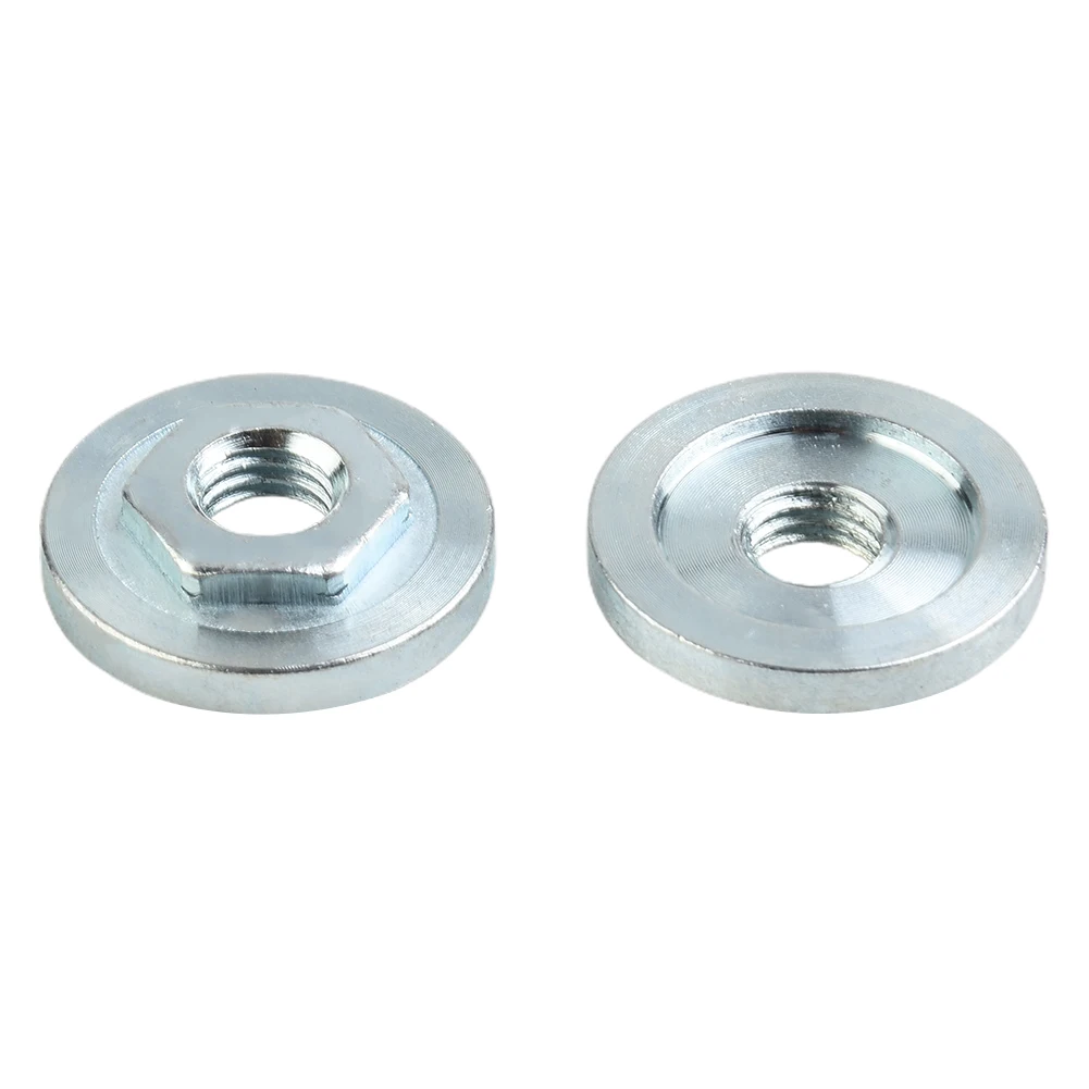 

Tools Pressure Plate Anti-rust Anti-wear Black+Silver For Type 100 Angle Grinder Hexagon Nut Metal Modified Splint High Quality