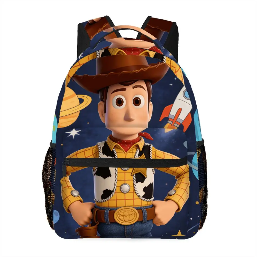 

Рюкзак с принтом в стиле «История игрушек», 1 шт., регулируемый плечевой ремень, необходим для ежедневных поездок и отдыха.