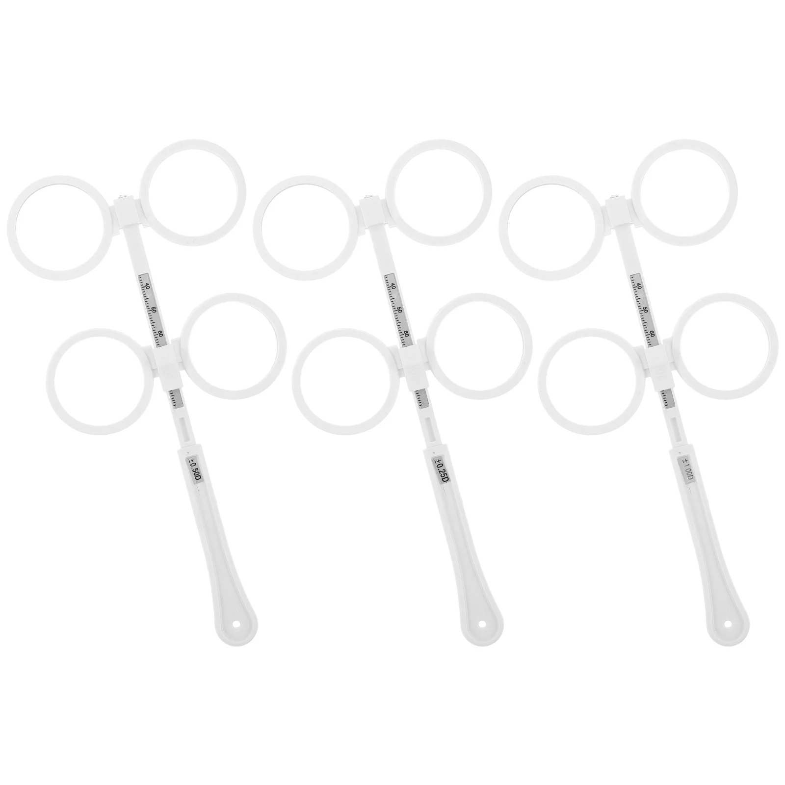 

3 Pcs Amblyopia Training Shot Optometry Lens Kit Vision Therapy Tools Adjustable Flips Glasses Flipper