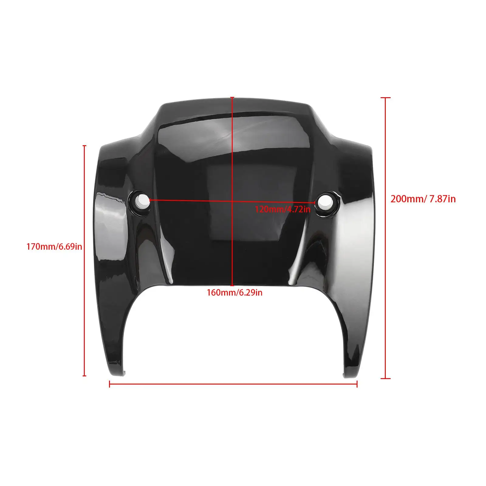 Stable Performance Motorcycle Headlight Fairing Cover Front Plastic Spare Part for V-rod Night Rod