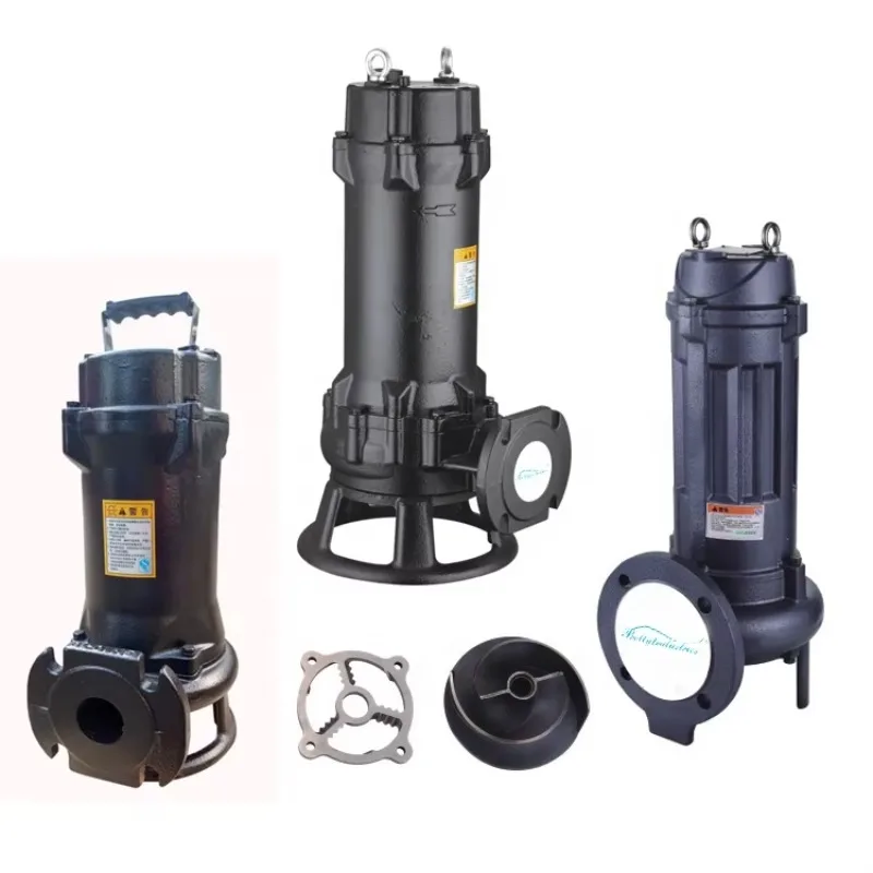 100ASWQ100-15-7.5 7.5kw Centrifugal Slurry Pump High Quality Submersible Sewage Pump With Cutting Device For Lift Basement Sewag