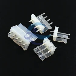 50pcs CH3.96 connector Straight pin base spacing 3.96mm Socket connector 2/3/4/5/6/7/8/10P pin base