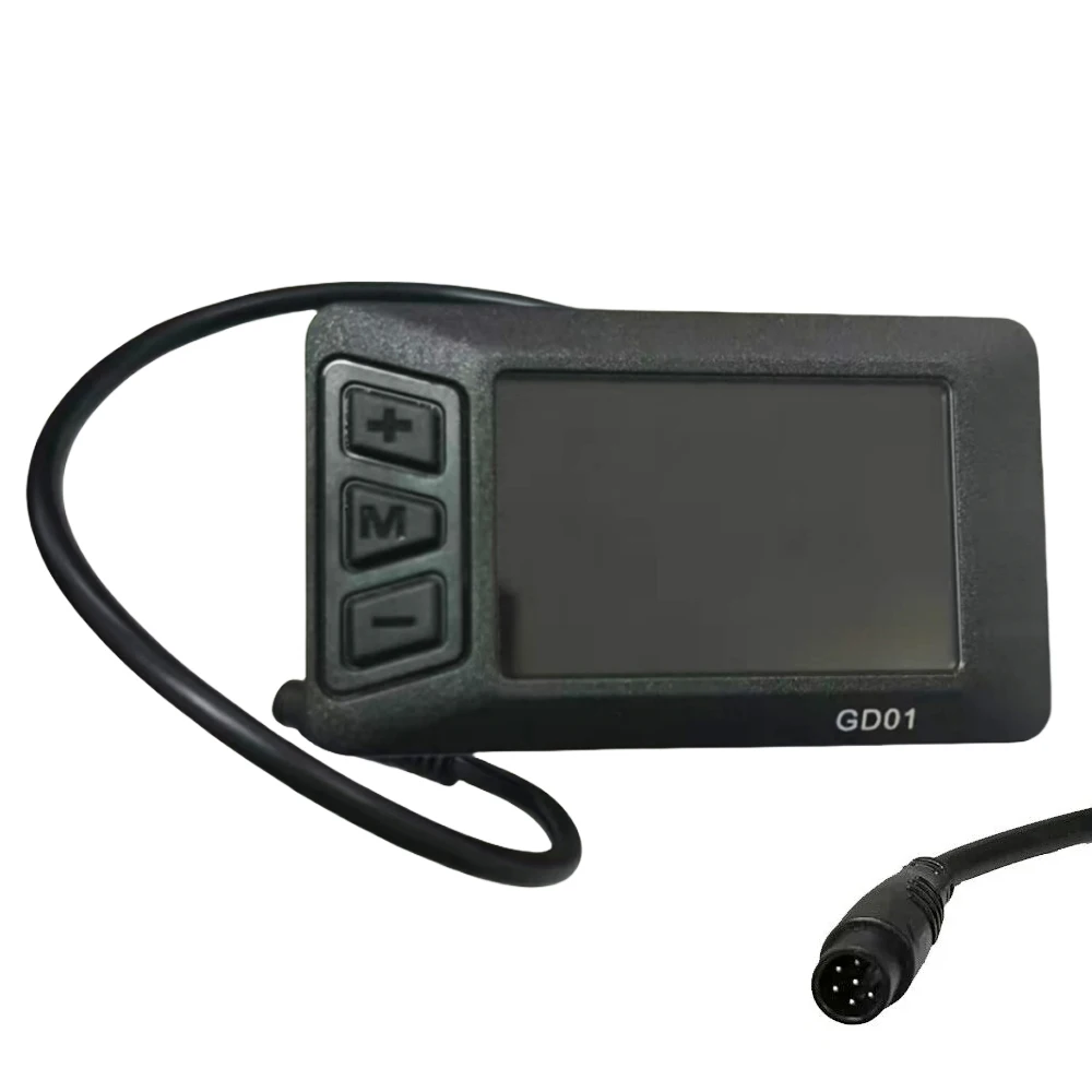 

Nulkomma GD01 Electric Bike LCD Display Meter 48V Ebike Speed Control Panel 6-pin Male Connector