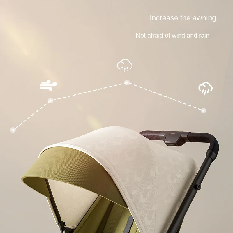 lazychild-two-way-high-landscape-stroller-shock-absorbing-lightweight-foldable-sit-and-lie-baby-pushchair