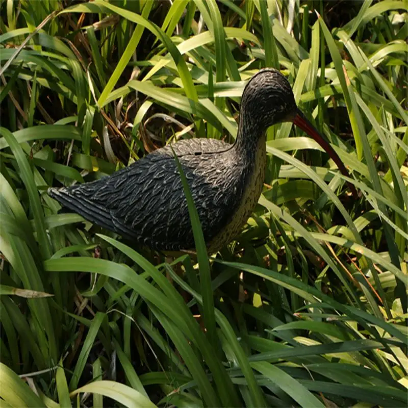 Bird Repellent Plastic Garden Ornament Realistic Pigeon Scarer Yard Scarecrow for Protecting Vegetables