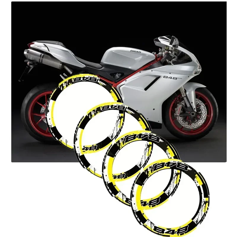 

Для DUCATI 848 evo Moto Parts Contour Wheel декоративная переводная наклейка-3