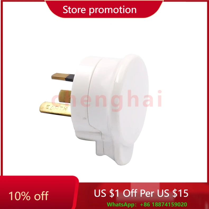 Australia Standard SAA 3Pin 10A Side Entry Plug 15A