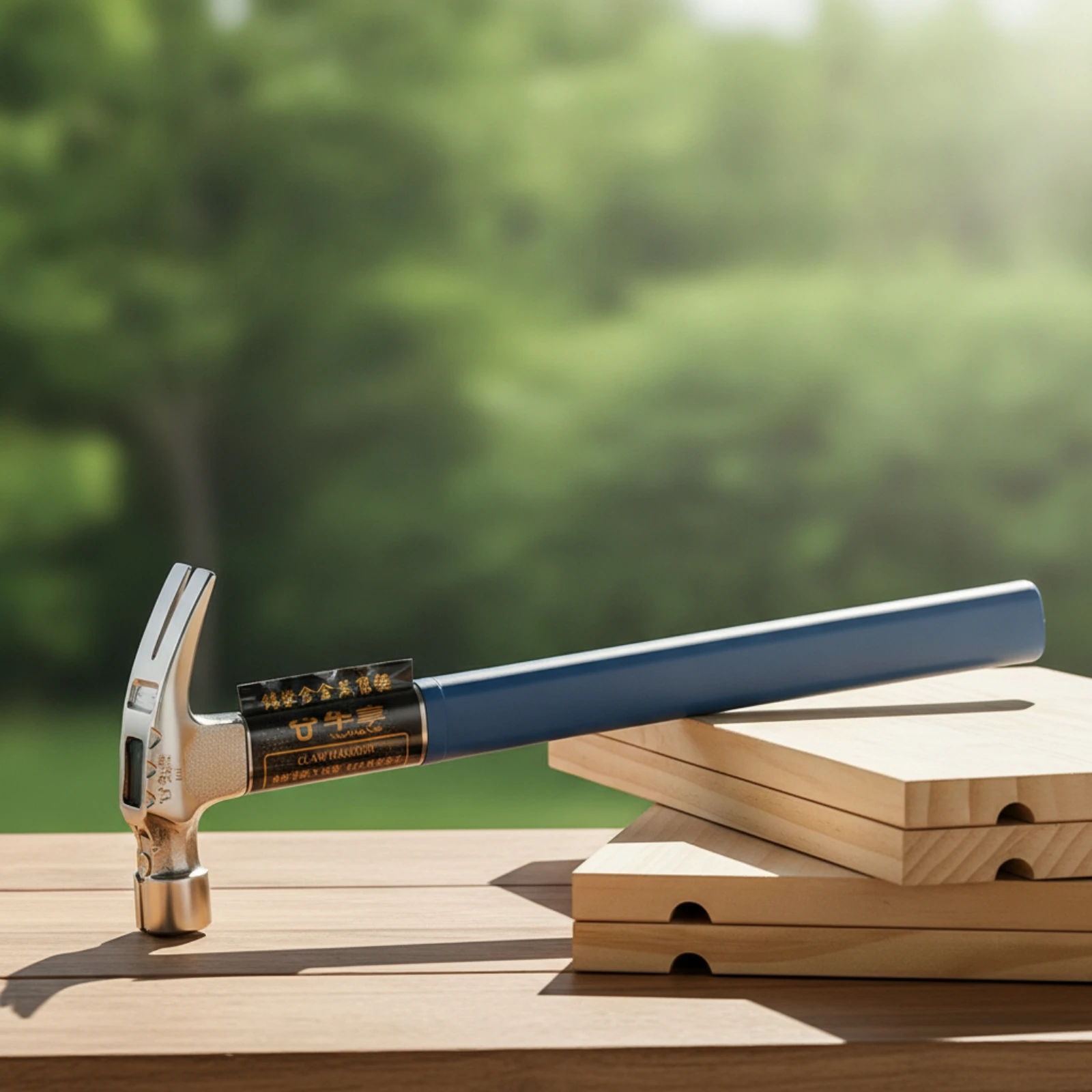 Workshop Tools Hammer - Молоток-гвоздодер с изолированной рукояткой, удобный, с