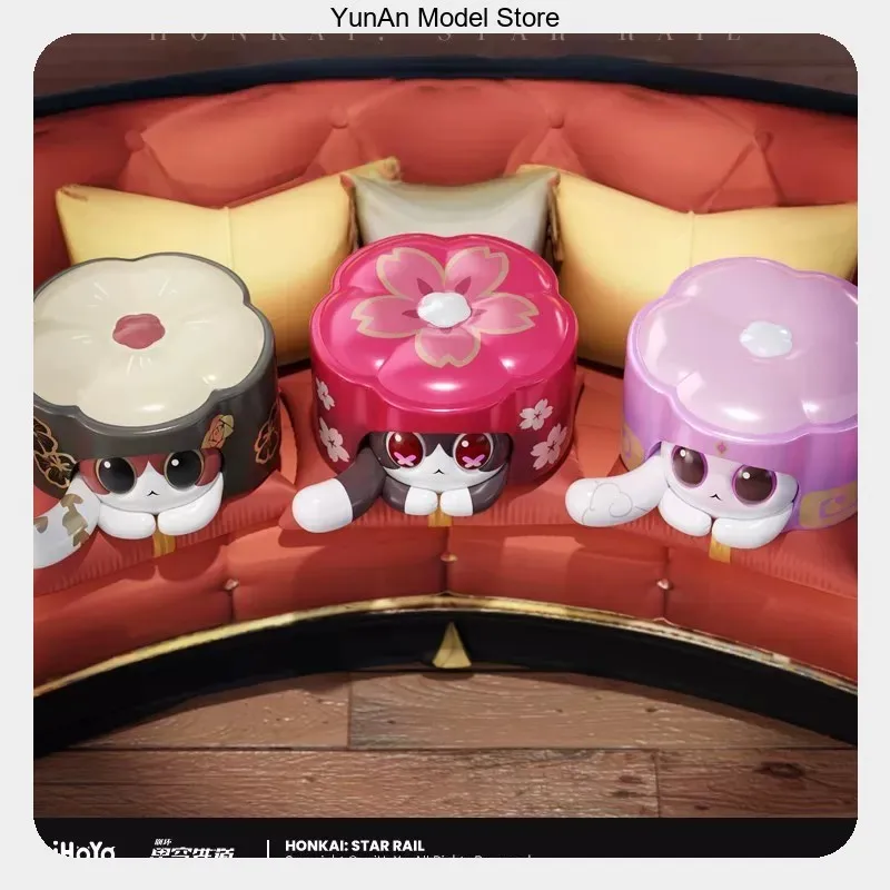 Honkai Star Rail Ruan Mei‘s Creation Critter Pick Mini Figure Blind Bag Vol.2, 4 Random PVC Collectible Figurines per Bag
