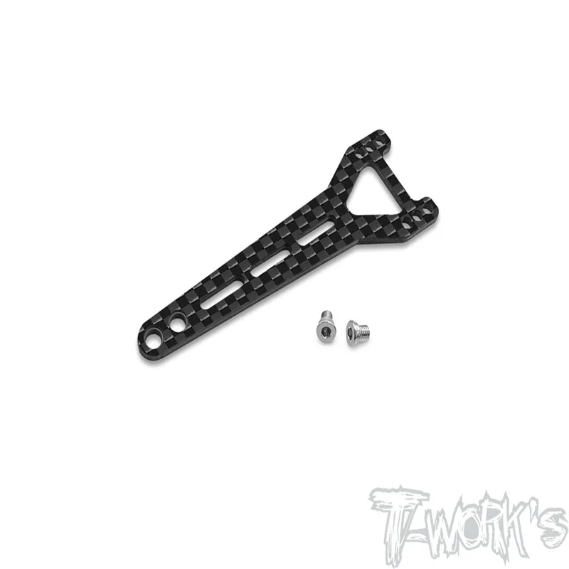 Original T works TE-X20'23-D Graphite Split Type Rear Upper Deck Ver.2 With Titanium Upper Deck Screw (For Sprofessional Rc part