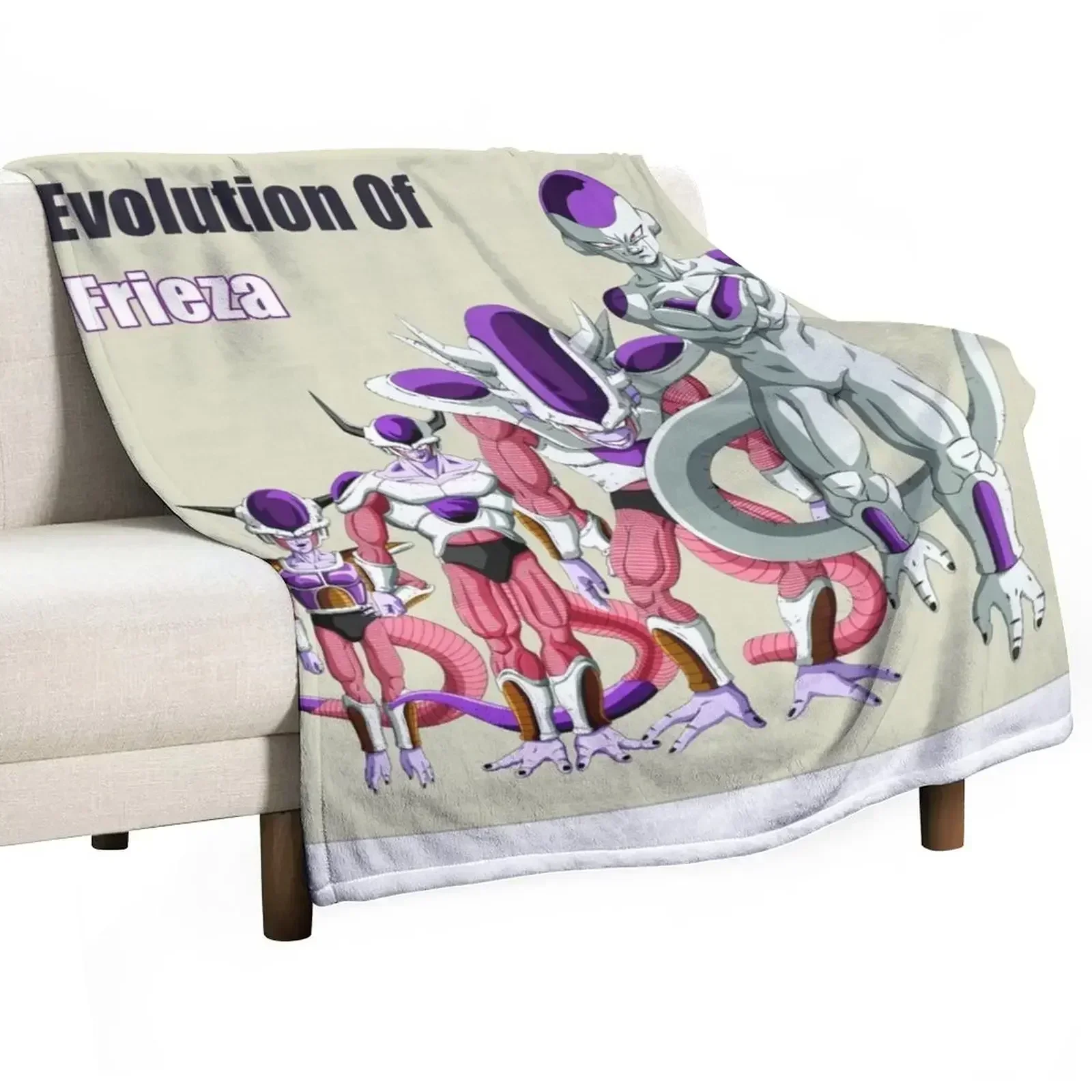 Evolution of Frieza Throw Blanket Thermals For Travel Luxury Throw decorative Blankets