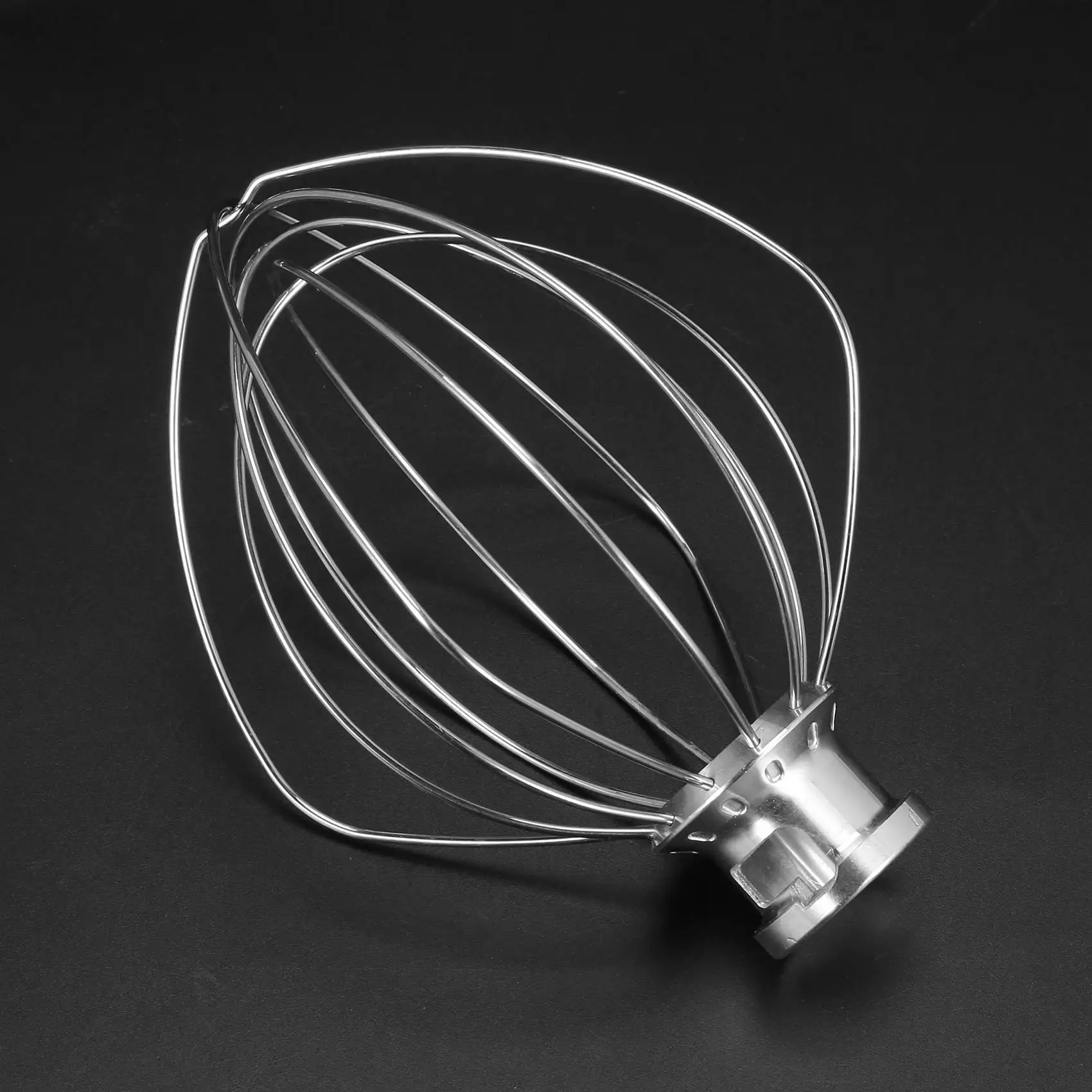 A05G-Stainless Steel Wire Whip Mixer Attachment For Kitchenaid K45ww 9704329 Flour Cake Balloon Whisk Egg Cream Stirrer