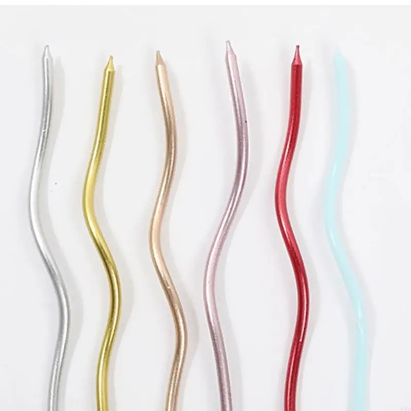 6pcs Элегантный изогнутый торт