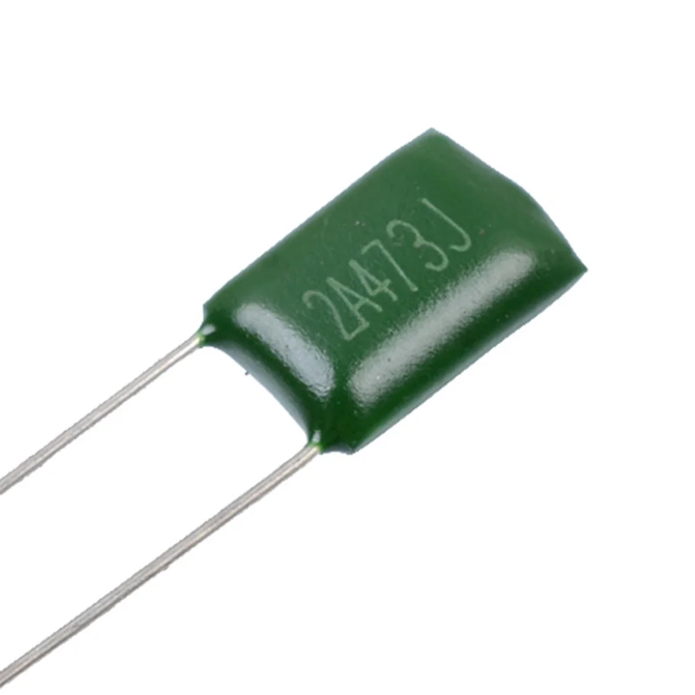 20PCS Replacement Electric Guitar Capacitors 0047UF 100V Capacitors Instrument Part (Green) Bass Tone Capacitors