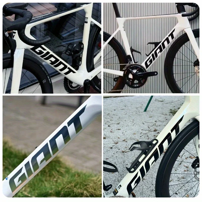 

2PCS Set Monochrome Cycling Style Waterproof Vinyl Decals Decor For MTB Road Bicycle Frame