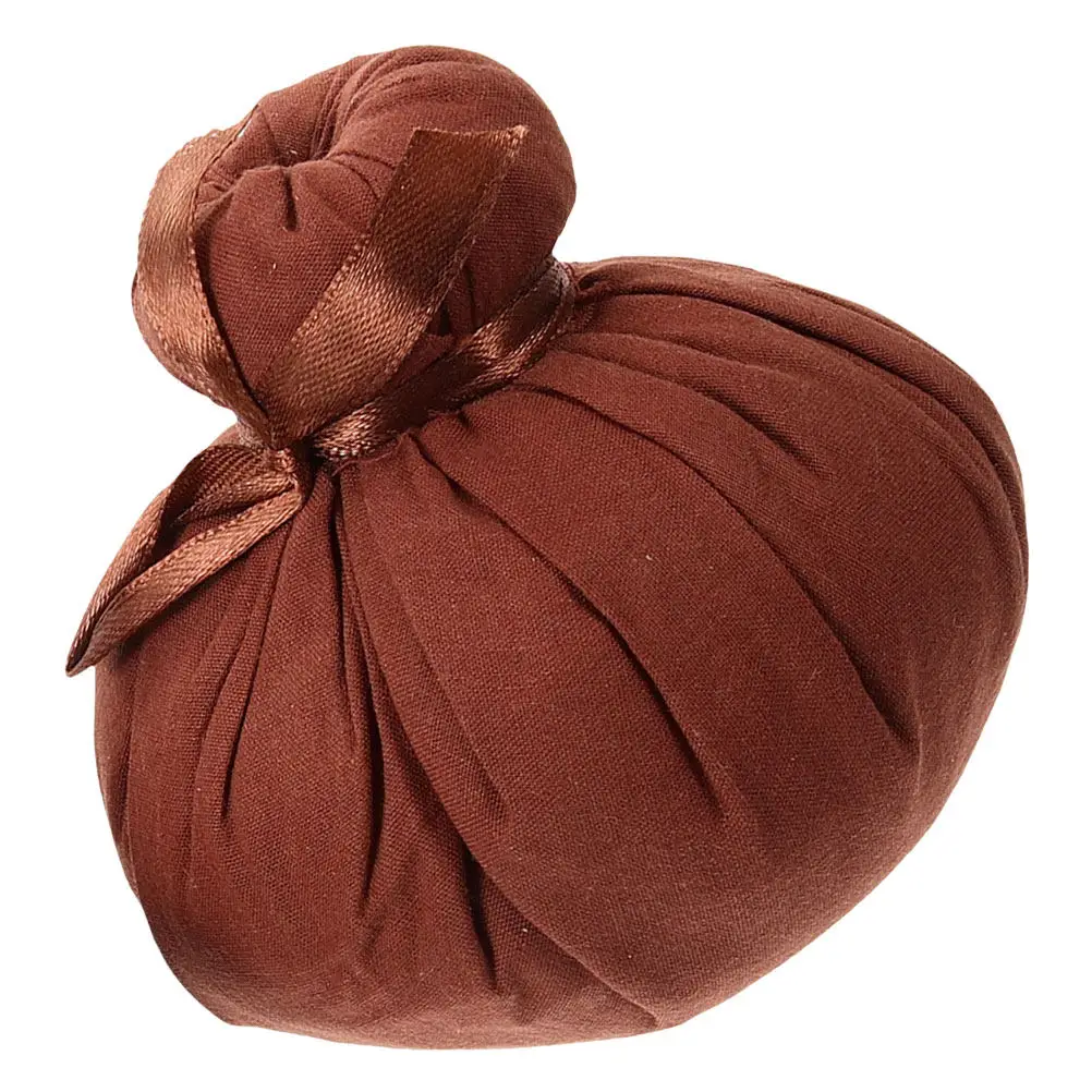 

Тайский травяной компресс-шар светло-коричневого цвета для терапевтического массажа, спа-процедур, расслабления тела, теплового воздействия на мышцы, инструменты для тайского массажа ног