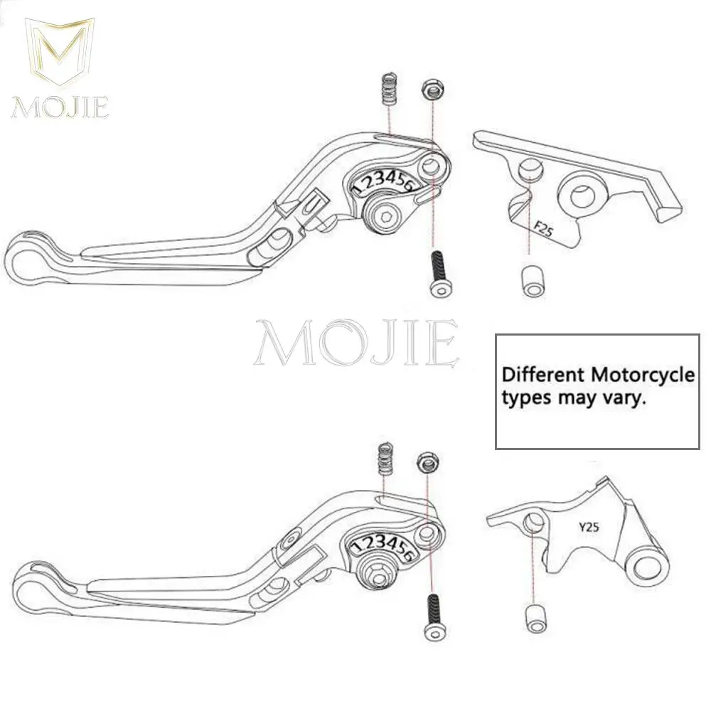 FOR SUZUKI INTRUDER 800 1994 1995 1996 1997 1998 1999 2000 2001 2002 2003 2004 Motorcycle Handlebar Grip Ends Brake Clutch Lever