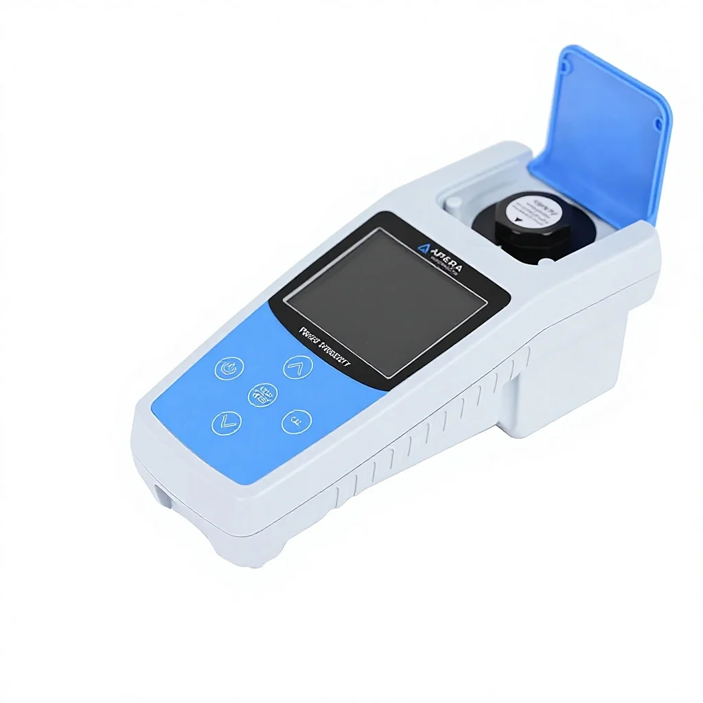 TN400 Portable Turbidity Meter Infrared Sensor ISO 7027 Compliant EPA Approved Standard Solutions