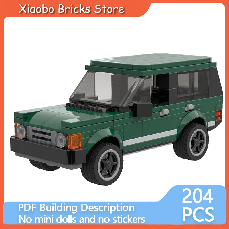 

City Car Model MOC Building Bricks Amphibious Exploration Vehicle Modular Technology Gifts Holiday Assemble Children Toys Suit