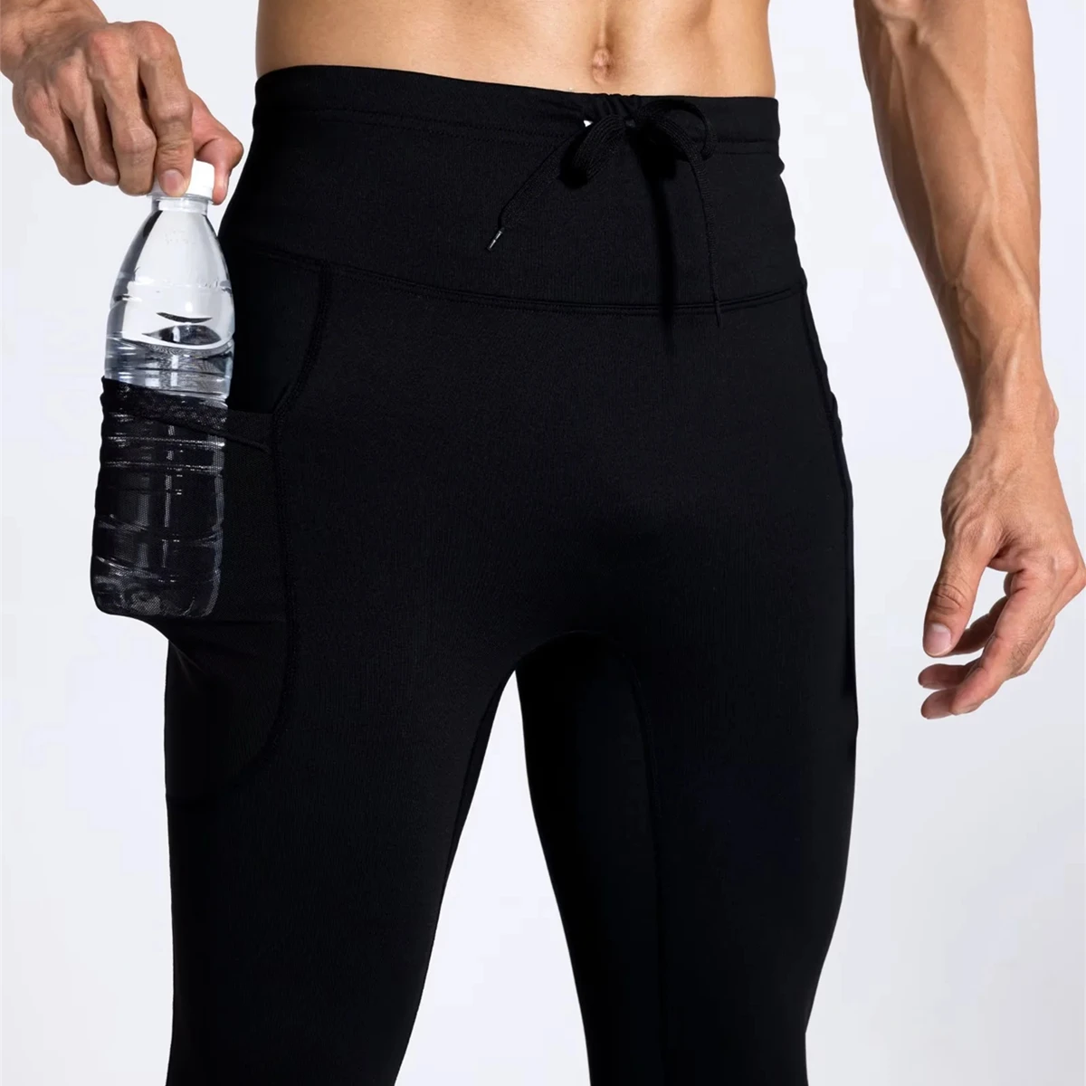 Men‘s Women's Winter Warmer Thicken Velvet Running Pants Leggings Workout Sport Training Fitness Cycling Exercise Tights Jogging