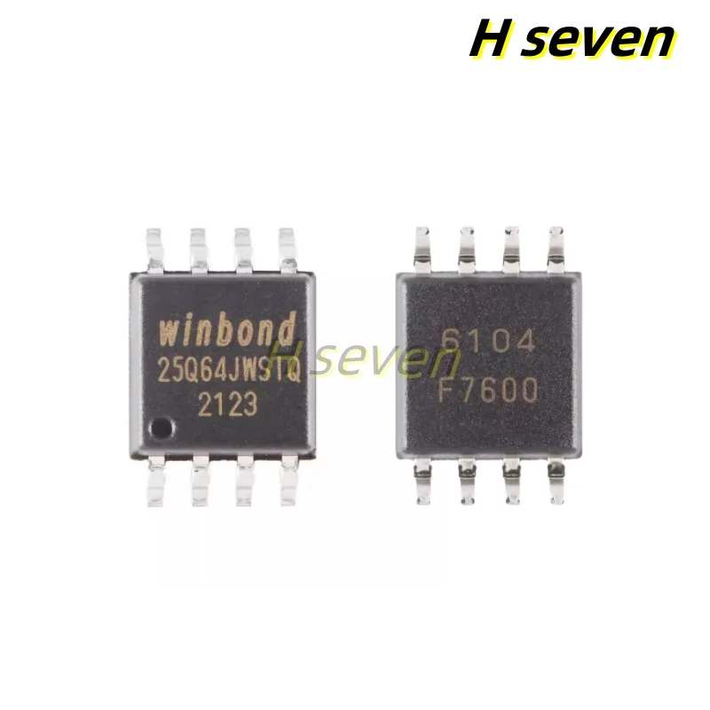 5pcs W25Q64JWSSIQ W25Q64FVSSIG W25Q64FVSSIQ W25Q64JVSSIQ SOIC-8 64M-bit Serial Flash Memory Chip