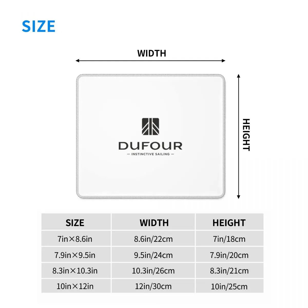Alfombrilla de ratón Dufour Yacht, alfombrilla para teclado de ordenador, alfombrilla para ratón, alfombrilla para escritorio de ordenador portátil para juegos, alfombrillas para mesa de oficina