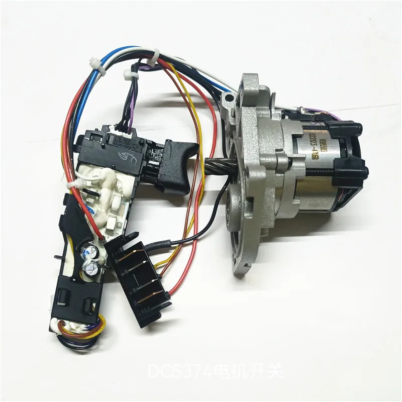 DCS374 Band Saw Switch Motor Assembly Charging Disc Saw Metal Cutting Machine Accessories